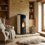 Poêle à Granulés Étanche DFF Lorena 9 kW + kit ventouse – Image 6