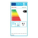 Poêle à granulés étanche Odette Jolly Mec (sortie arrière) 8 Kw Reconditionné – Image 3