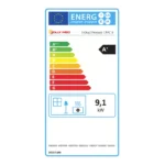Poêle à granulés extra plat Jolly Mec I-DEA Frontale (sortie dessus concentrique) 9.9 KW Reconditionné – Image 3