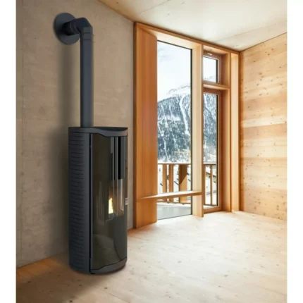 Poêle à granulés Vrigne Etanche - Reconditionné - A+ 8 KW