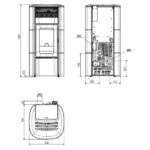 Poêle à granulés MCZ CLUB Absolute Hydromatic 18 M2+ 17.7 kW – Image 10