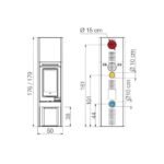 Poêle à bois Edilkamin Tally Up S Evo 9.1 kW – Image 4