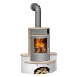 Poêle à bois JUSTUS KASKADE 2.0 - 6.5 kW