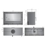 Poêle à bois Justus Dias XL 8 kW – Image 4