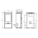 Poêle à bois MCZ Ahlma 5.9 kW – Image 4