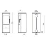 Poêle à bois MCZ Rayha 7.6 kW – Image 4