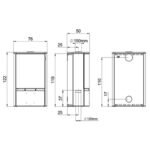 Poêle à bois MCZ Saya 10 kW – Image 5