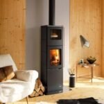 Poêle à bois PALAZZETTI Eva S 7 kW avec four – Image 2