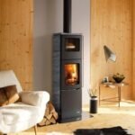 Poêle à bois PALAZZETTI Eva S 7 kW avec four – Image 3