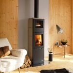 Poêle à bois PALAZZETTI Eva S 7 kW avec four – Image 6