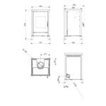 Poêle à bois Palazzetti Dorotea 10.4 kW – Image 8