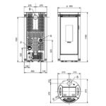 Poêle à granulés  Extraflame Debby Plus Evo 9 kW – Image 5