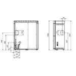 Poêle à granulés Extraflame Evelyne Idro 2.0 - 18 kW Hydro – Image 3