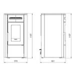 Poêle à granulés Extraflame Guenda Idro 16.2 kW Hydro – Image 8