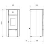 Poêle à granulés Extraflame Mariella Plus 7.5 kW – Image 3