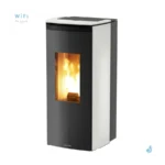 Poêle à granulés Jolly Mec Bridge 6 kW Sortie Fumée Postérieure Ø80 mm – Image 2