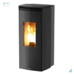 Poêle à granulés Jolly Mec Bridge 8 kW Sortie Fumée Postérieure Ø80 mm – Image 2