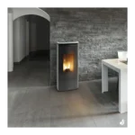 Poêle à granulés Jolly Mec Bridge 8 kW Sortie Fumée Postérieure Ø80 mm – Image 7