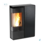 Poêle à granulés Jolly Mec Dory Angolo S 9 kW Sortie Fumée Postérieure Ø80 mm – Image 16