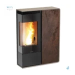 Poêle à granulés Jolly Mec Dory Angolo S 9 kW Sortie Fumée Postérieure Ø80 mm – Image 20