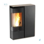 Poêle à granulés Jolly Mec Dory Angolo S 9 kW Sortie Fumée Postérieure Ø80 mm – Image 22