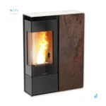 Poêle à granulés Jolly Mec Dory Angolo S 9 kW Sortie Fumée Postérieure Ø80 mm – Image 7