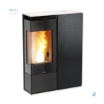 Poêle à granulés Jolly Mec Dory Angolo S 9 kW Sortie Fumée Postérieure Ø80 mm – Image 8