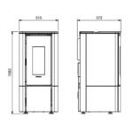 Poêle à granulés La Nordica Extraflame Katia 9 - 9 kW – Image 4