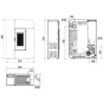 Poêle à granulés MCZ ALEA Air 7 S1 7 kW – Image 4