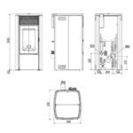 Poêle à granulés MCZ EGO Comfort Air Matic 10 M3+ Core 10 kW – Image 10