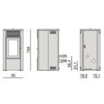 Poêle à granulés MCZ EGO Hydro Matic 8 M3 8 kW – Image 2