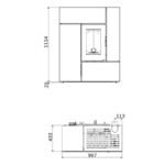 Poêle à granulés MCZ FEEL Comfort Air Matic 12 M1 Core 12 kW – Image 5