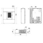 Poêle à granulés MCZ RAY Comfort Air 8 XUP! M2 7.8 kW – Image 14