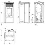 Poêle à granulés MCZ STAR Comfort Air 10 UP! M3 10 kW – Image 6