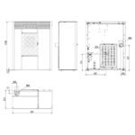Poêle à granulés MCZ THEA Hydro 23 S2 22.4 kW – Image 3