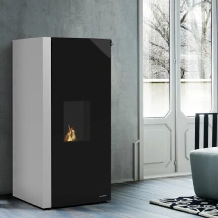 Poêle à granulés Palazzetti Ecofire Dadò Idro 10 - 10.3 kW hydro