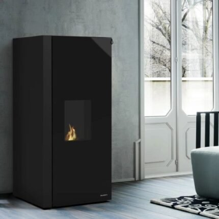 Poêle à granulés Palazzetti Ecofire Dadò Idro 20 - 20 kW hydro