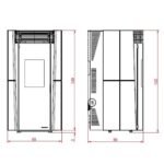 Poêle à granulés Palazzetti Ecofire Lilibet TC US Pro 2 - 12 kW – Image 5