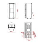 Poêle à granulés Palazzetti Ecofire Vivi TC 6 kW – Image 2
