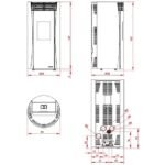 Poêle à granulés Palazzetti Ecofire Vivienne 9 Pro 2 - 9 kW – Image 4