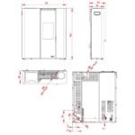 Poêle à granulés Palazzetti Scarlet Lux 6.1 kW – Image 2