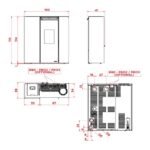 Poêle à granulés Palazzetti Tiffany Luft 13 - 12.7 kW – Image 2