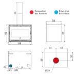 Poêle à bois Edilkamin Bench 65 - 14.9 kW – Image 2