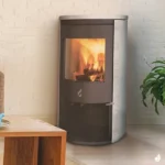 Poêle à bois Ravelli Calliope Stone 6.5 kW Sortie Fumée Supérieure – Image 3