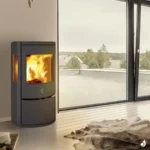 Poêle à bois Ravelli Calliope View 6.5 kW Sortie Fumée Supérieure – Image 3