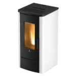 Poêle à granulés canalisable Ravelli Easy 12 C 12 kW Sortie Fumée Postérieure – Image 4