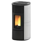 Poêle à granulés canalisable Ravelli Flexi 9 - 9 kW Sortie Fumée Postérieure – Image 9