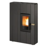 Poêle à granulés canalisable Ravelli Line 9 kW