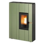 Poêle à granulés canalisable Ravelli Line 9 kW WiFi Sortie Fumée Supérieure – Image 4