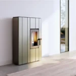 Poêle à granulés canalisable Ravelli Line 9 kW WiFi Sortie Fumée Supérieure – Image 5